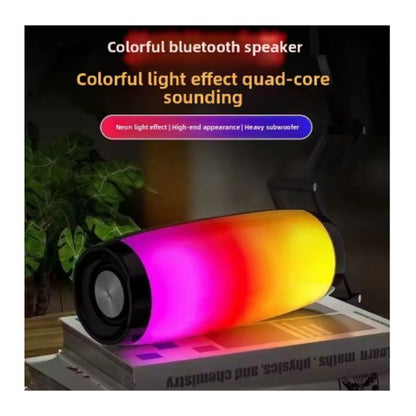 T&G TG157 Outdoor Wireless Bluetooth Speaker – Double Speakers with Flashing LED Lights & Card Slot