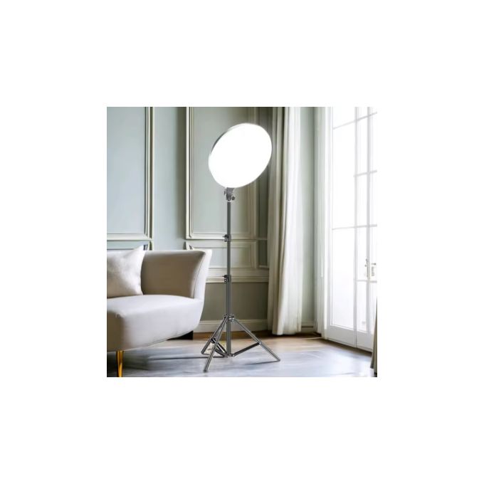18-Inch Round Fill Lamp Light with Remote & Heavy Tripod Stand – Professional Photography Lighting