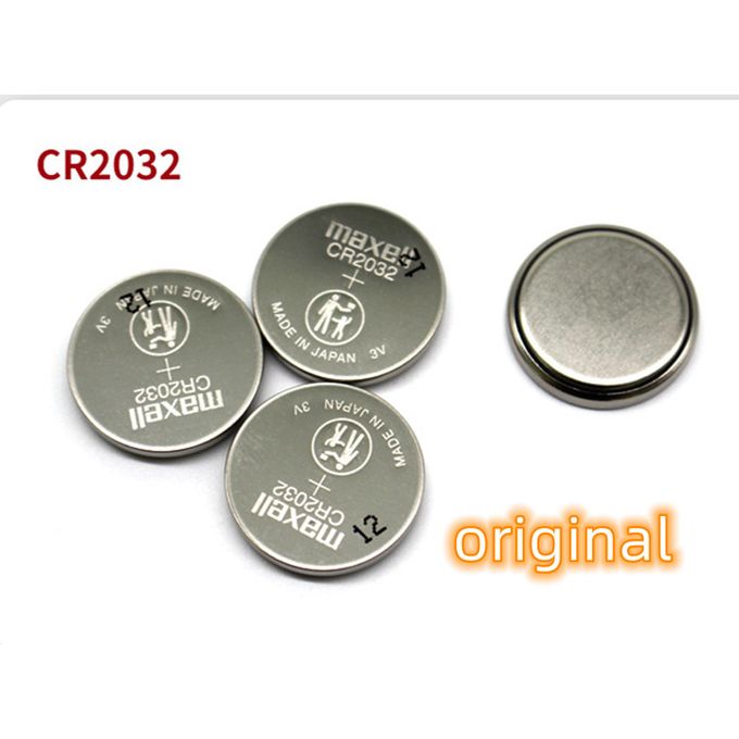 Maxell CR2032 3V Button Cell Battery (2 Pcs) – Original 220 mAh Lithium Coin Battery