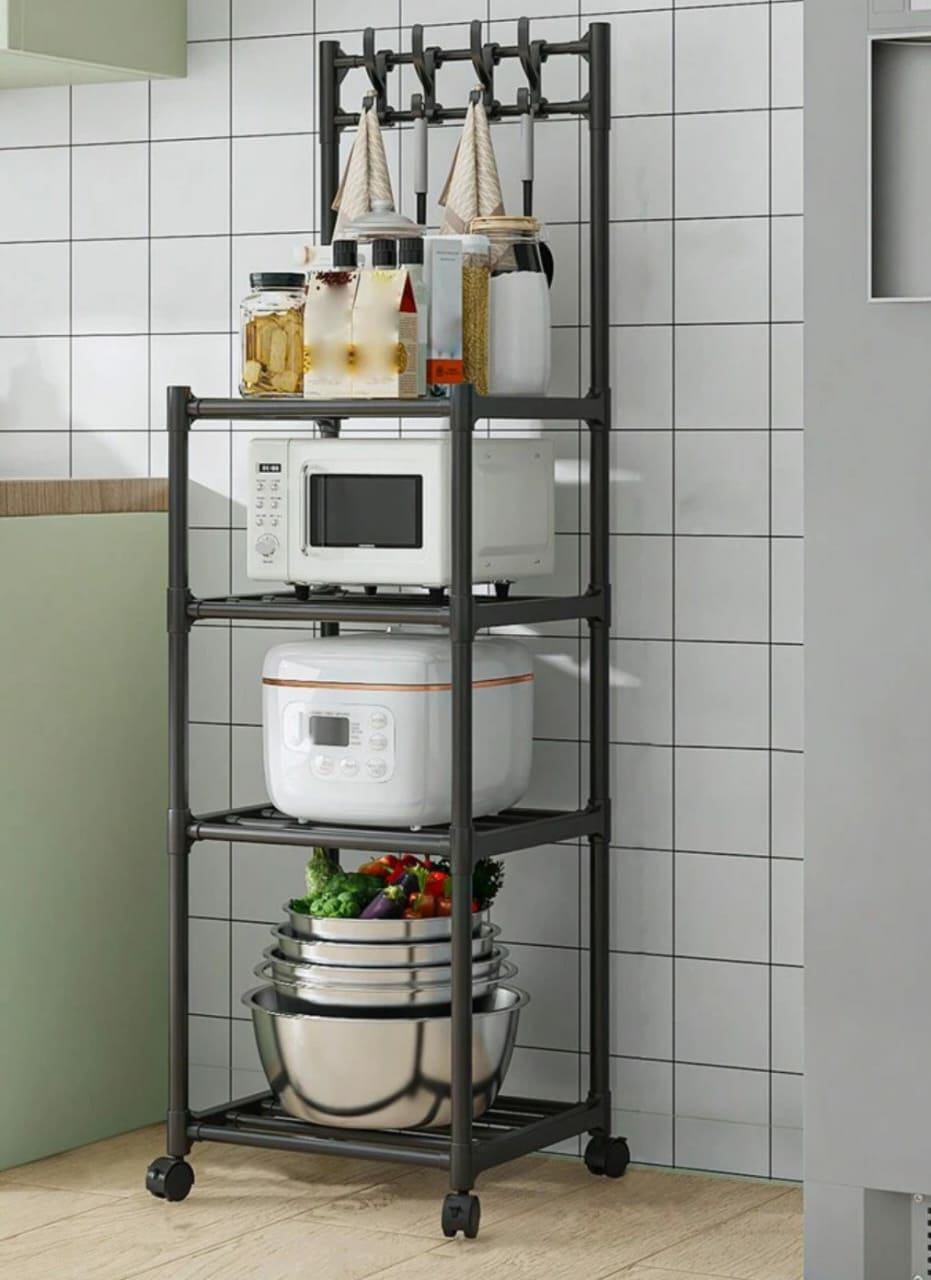 4-Layer Multipurpose Metal Storage Rack