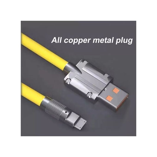 Sokany 6A 120W USB to Type-C Fast Charging Cable – 2M Silicone Power Cord