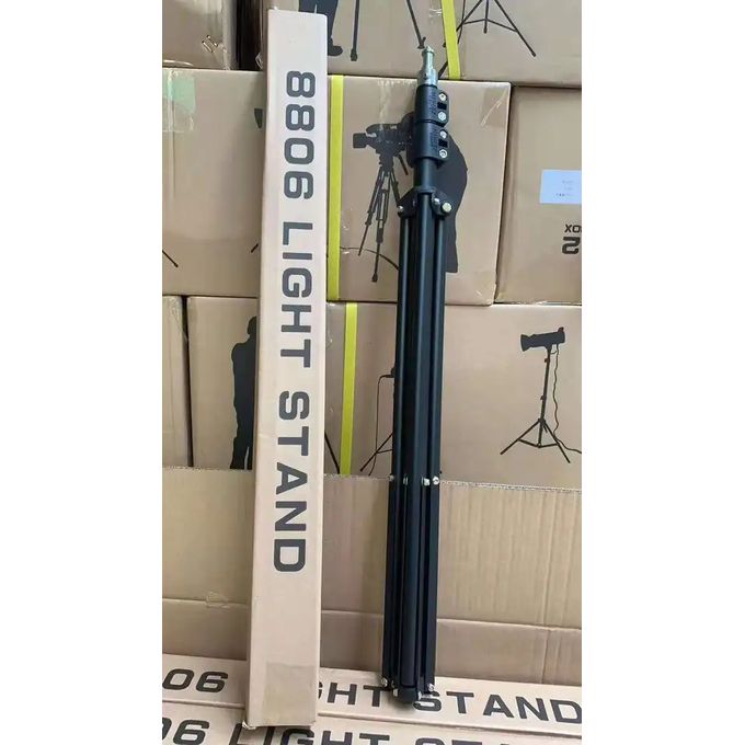 Linco Heavy Metal 2.1M Light Stand (8806) – Max Load 5KG, Durable Aluminum Alloy