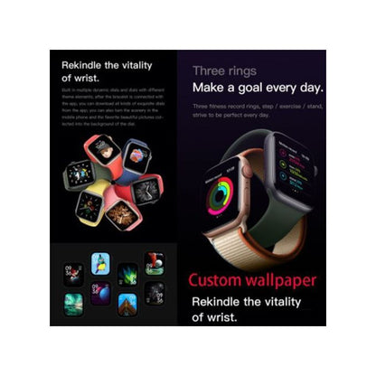 T500+ Pro Hiwatch 8 Smart Watch – 1.92 Inch Full Screen, Bluetooth Call, Fitness Tracker