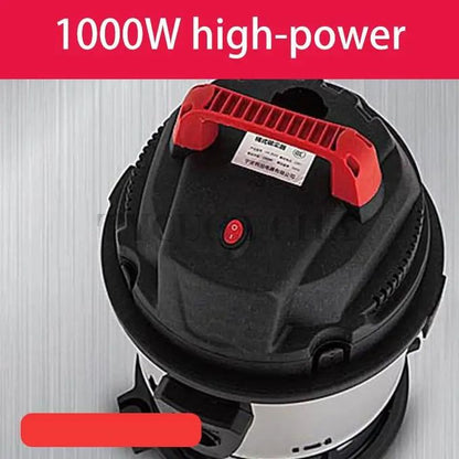 18L Multifunctional Wet & Dry Vacuum Cleaner – High-Power Blower with 9 Attachments for Home & Office Cleaning