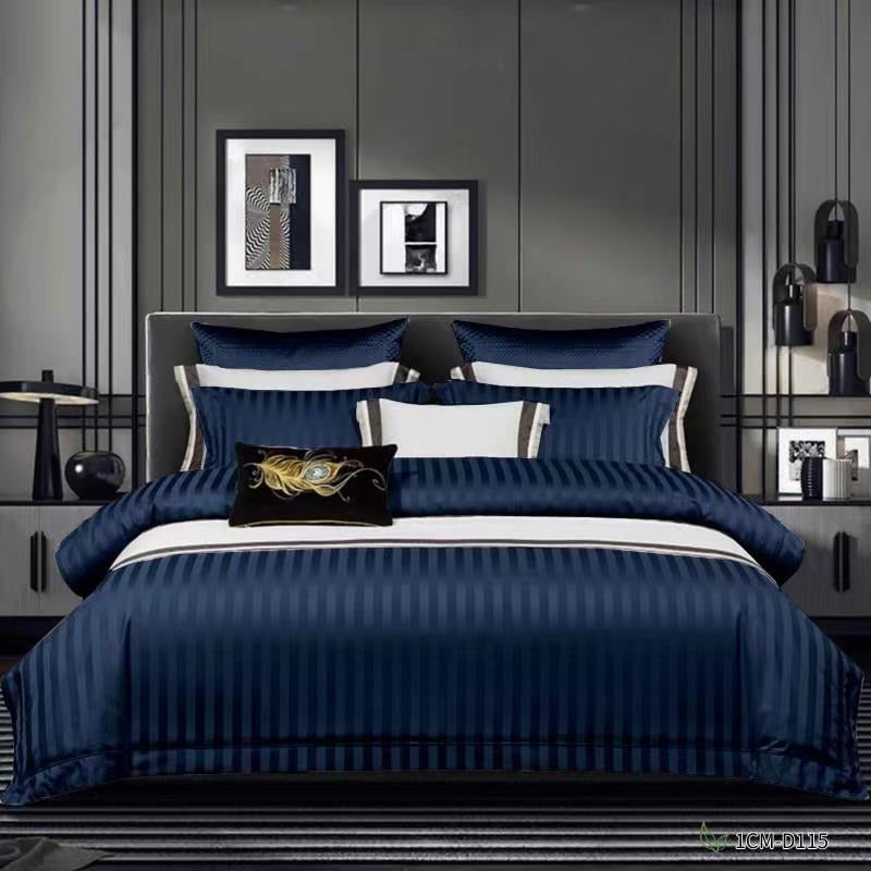 stripped Duvet cover set