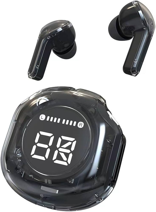 Wireless Bluetooth 5.3 Earbuds – ENC Noise Reduction, Deep Bass & LED Display
