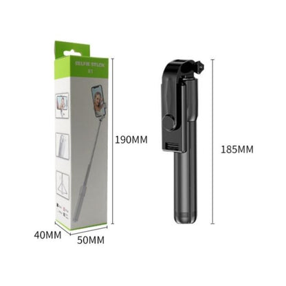 Portable Bluetooth Selfie Stick – Retractable Multifunctional Phone Holder (710mm Extendable)