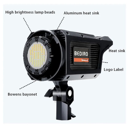 65CM Spherical Bowens Softbox with 400W LED Light + 2M Strong Stand for Film-Making & Video Shoots