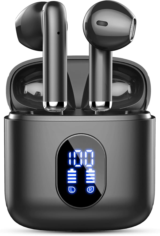 Wireless TWS Earbuds Deep Bass BT 5.3 Touch Control Waterproof Earphone Headphone