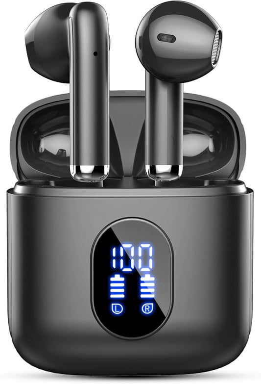 Wireless TWS Earbuds Deep Bass BT 5.3 Touch Control Waterproof Earphone Headphone