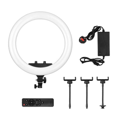 18-Inch 55W LED Ring Light with 7ft Tripod Stand + Remote Control