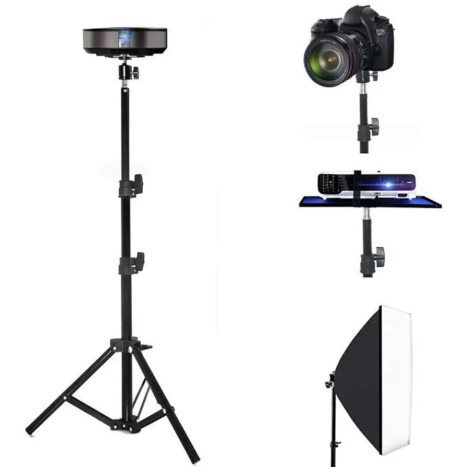 Linco Heavy Metal 2.1M Light Stand (8806) – Max Load 5KG, Durable Aluminum Alloy
