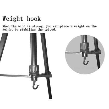 Weifeng WF-3560 Professional Tripod Stand for DSLR/SLR Camera & Phone – Height 168cm