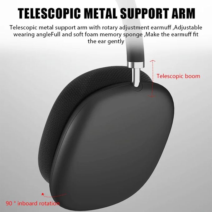 P9 Bluetooth Earphone Wireless Head-mounted Headphone Subwoofer Headset