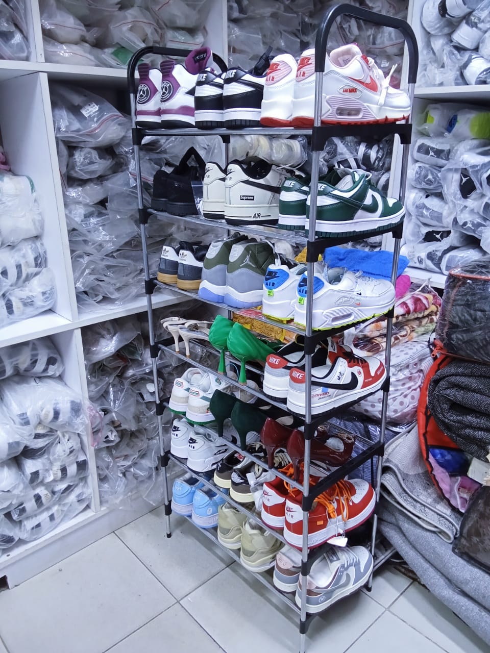 7-Tier Shoe Rack – 21-Pair Capacity