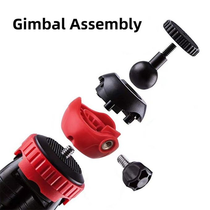 Flexible Octopus Tripod Stand with 360° Ball Head & Universal Phone Holder – 30CM