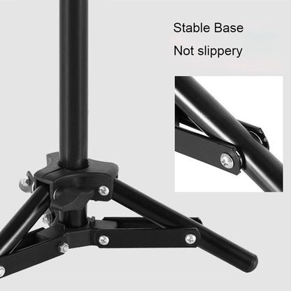 210CM (7ft) Adjustable Photography Light Tripod Stand – Universal Mount for Ring Lights & Studio Accessories