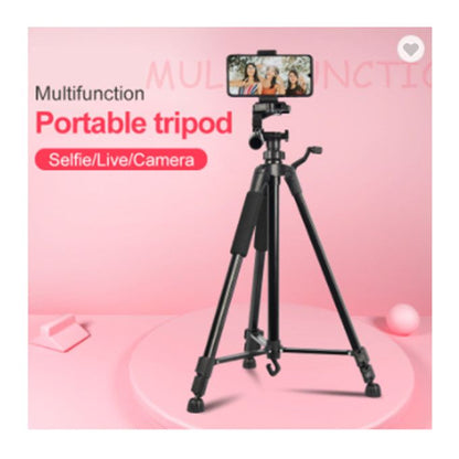 168 CM Adjustable Tripod Stand for Phone & Camera – 360° Photography & Live Streaming Stand