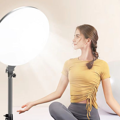 18-Inch Round Fill Lamp Light with Remote & Heavy Tripod Stand – Professional Photography Lighting