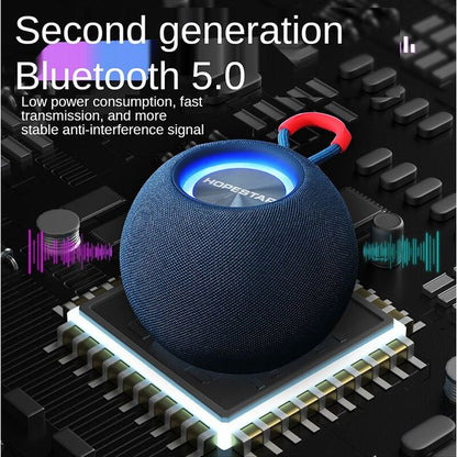 Hopestar H52 Wireless Bluetooth Speaker – Mini Portable Subwoofer with FM Radio & RGB Light