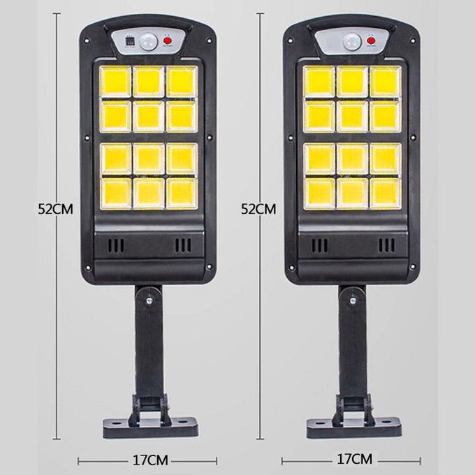 Solar Light 1800W – 240 COB LED Outdoor Motion Sensor Lamp with Remote Control