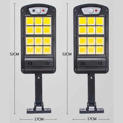 Solar Light 1800W – 240 COB LED Outdoor Motion Sensor Lamp with Remote Control