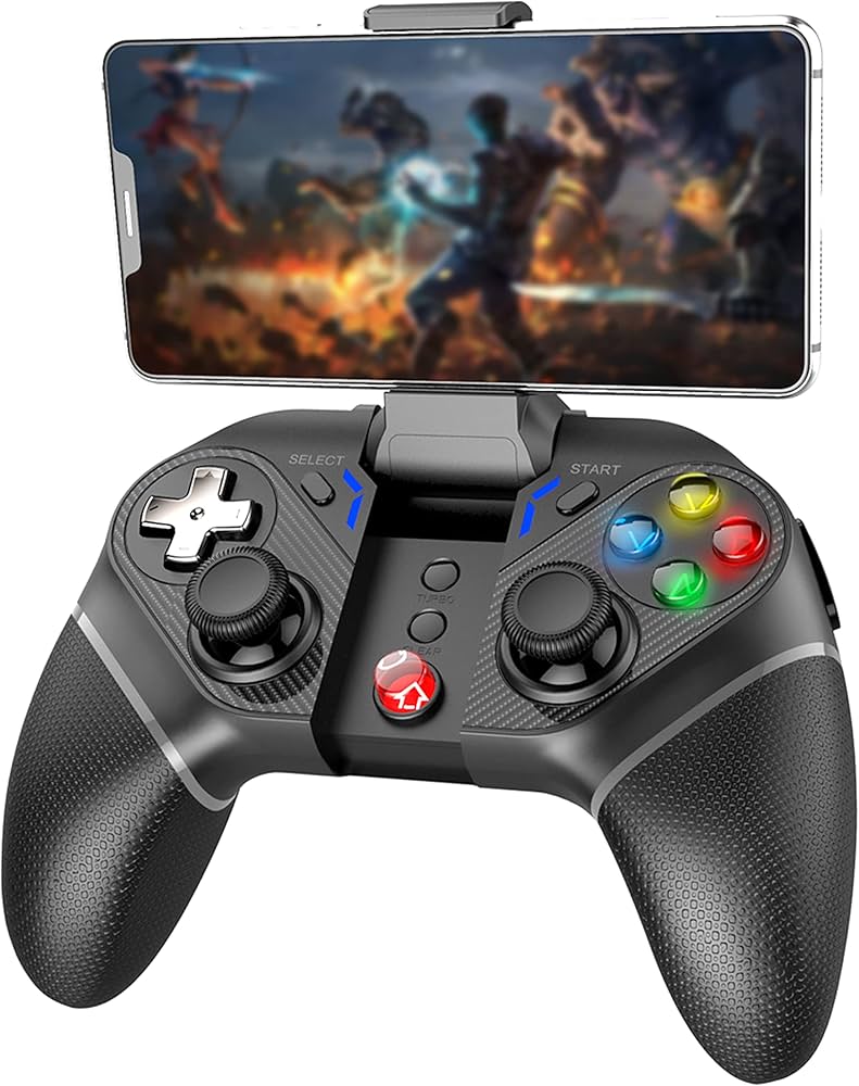 iPega Wireless Game Controller – Bluetooth 5.0 Gamepad for Android, iOS, PC, PS4, PS3, Nintendo Switch & Smart TV