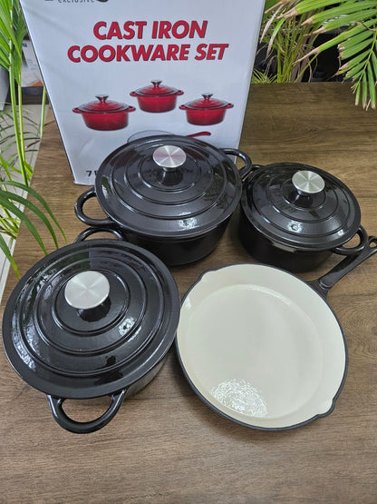 Enamel Cast Iron Cooking Pots