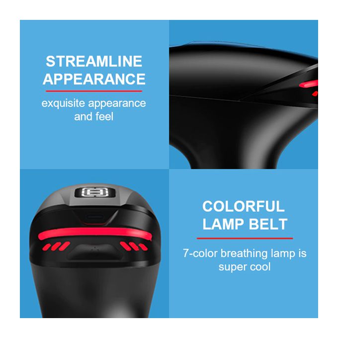 Professional Deep Tissue Massage Gun – 8 Speed Levels, 5 Interchangeable Heads, Rechargeable Muscle Massager