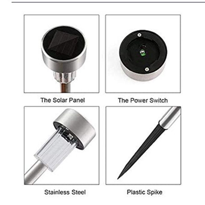 12 Pack Solar Garden Lights – Outdoor Waterproof LED Pathway Lamps for Lawn, Patio & Yard