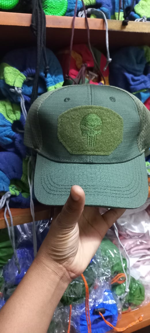 Camo Punisher Baseball Cap