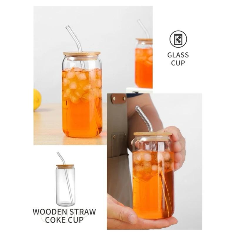 Borosilicate Glass with Straw