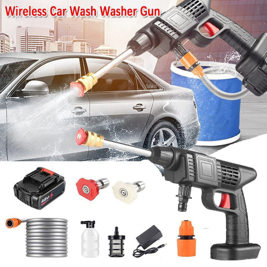 Wireless Car Wash Spray Gun – Portable & Powerful