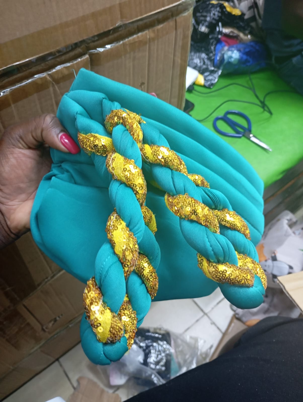 Cotton Bonnet Night Sleep Cap for Children