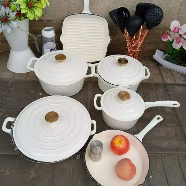 Enamel Cast Iron Cooking Pots