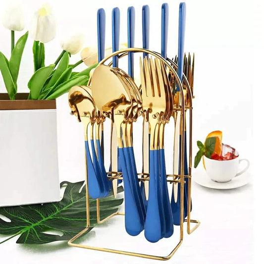 Stainless steel 24 pieces cutlery set