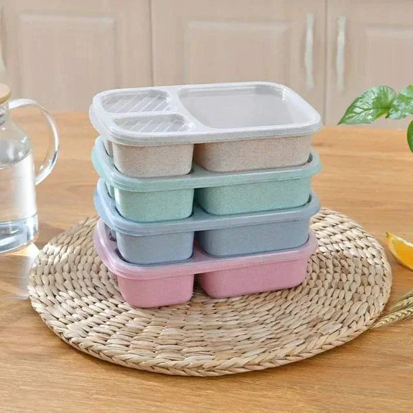 Wheat Straw Microwavable Lunch Box