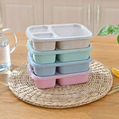 Wheat Straw Microwavable Lunch Box