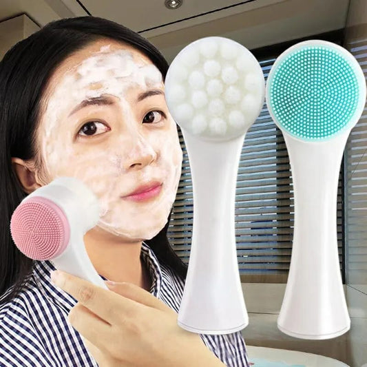 Double-Sided Facial Brush