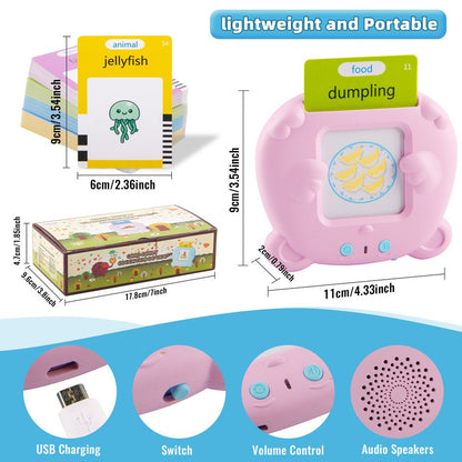 Talking Flash Cards Educational Toys For Kids