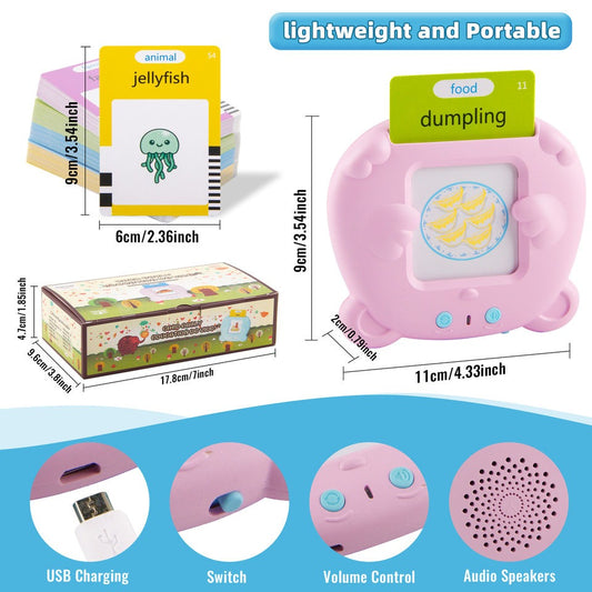 Talking Flash Cards Educational Toys For Kids