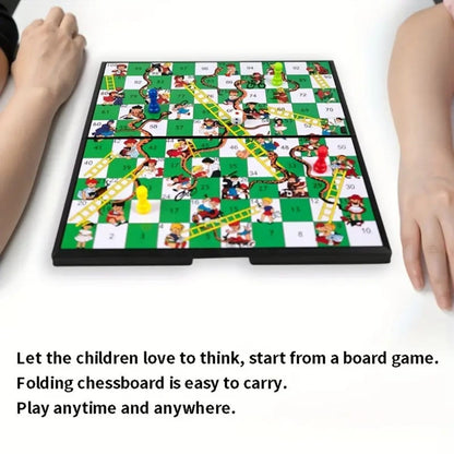 Snake and Ladder Magnetic Gameboard