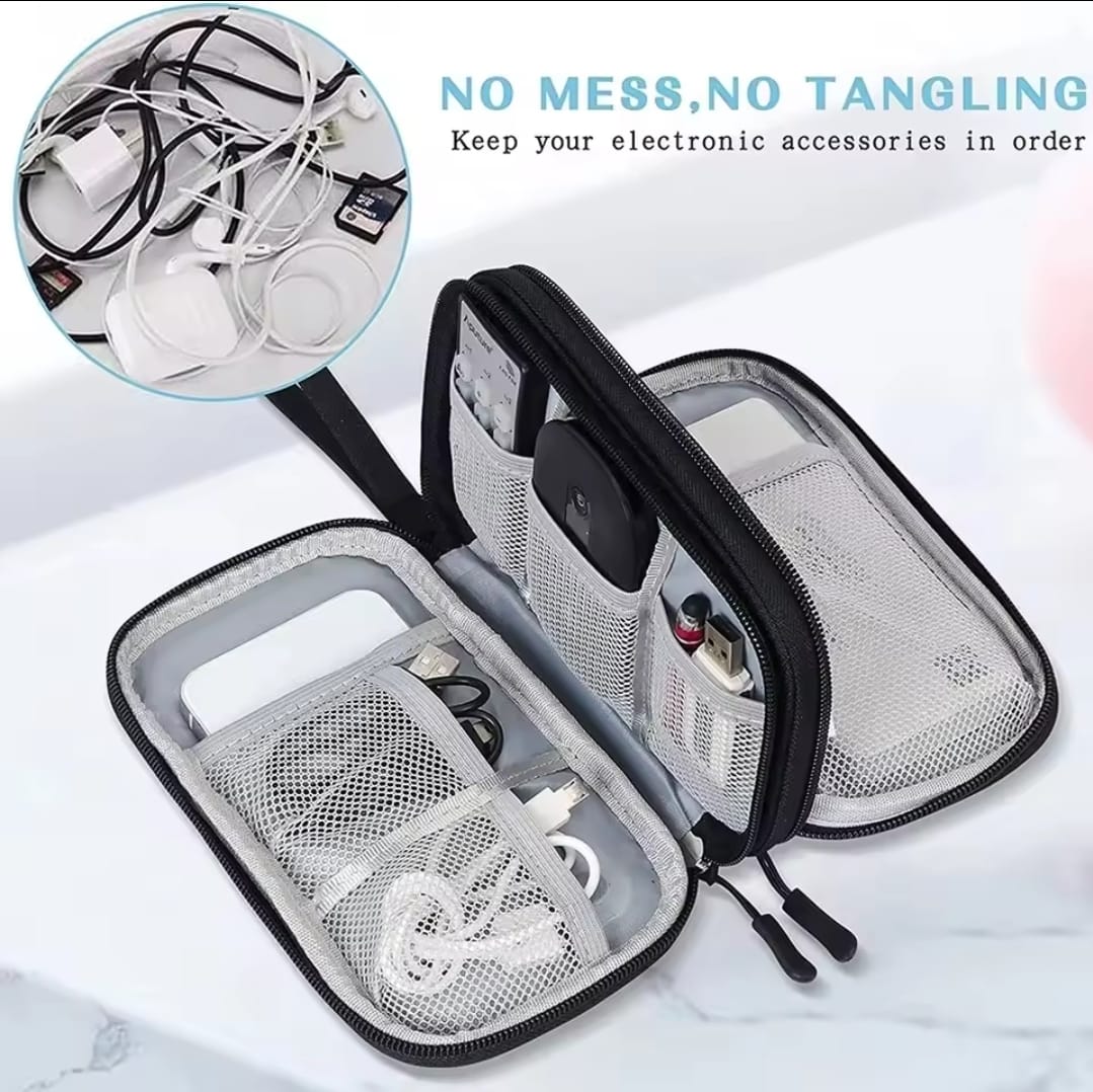 Travel Cable Organizer Bag