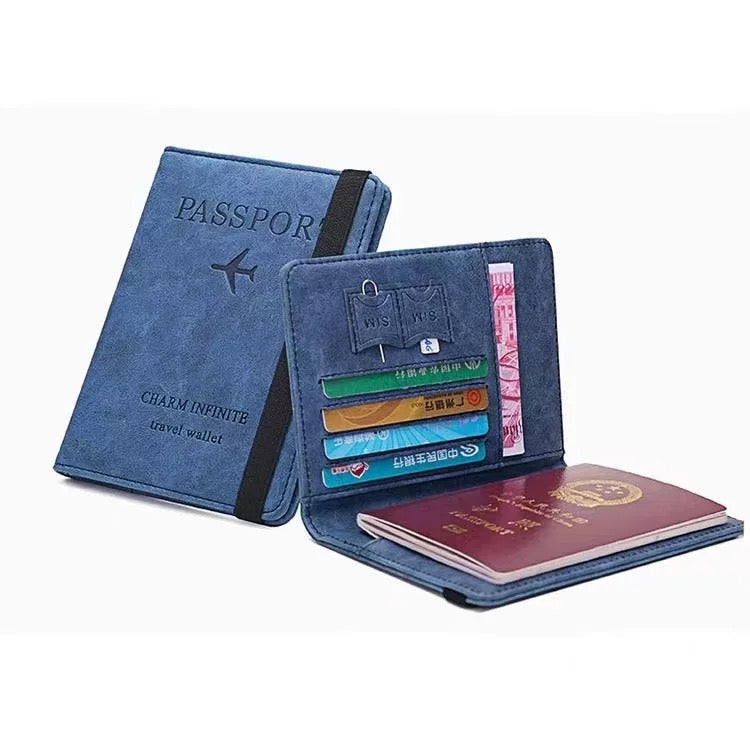 Vintage Business Passport Covers Holder Organizer