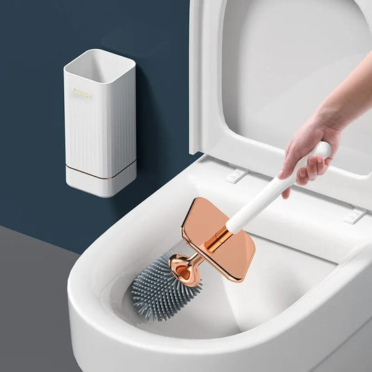 Luxury toilet brush &holder set