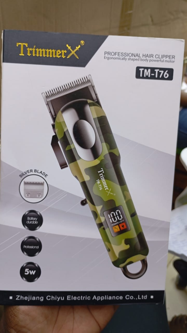 Military TM-T76 Professional Hair Clipper