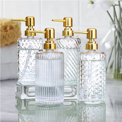 Stainless Steel 400ml Shampoo Soap Dispenser Lotion Bottle