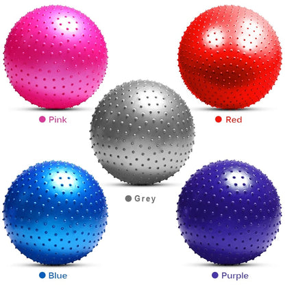 Spike Gym Ball Anti-Burst, Slip-Resistant Exercise Ball for Fitness & Therapy