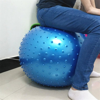 Spike Gym Ball Anti-Burst, Slip-Resistant Exercise Ball for Fitness & Therapy