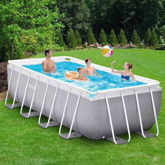 Ultra Xtra Prism Frame Pool Set – Rectangular Swimming Pool